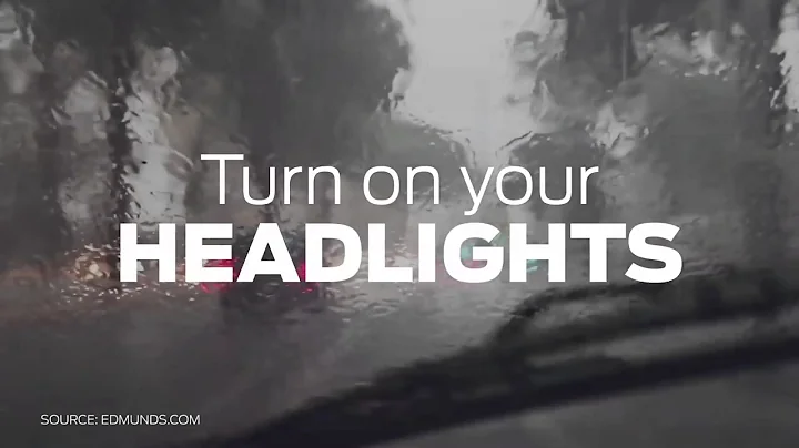 Safe driving tips:  How to drive in heavy rain