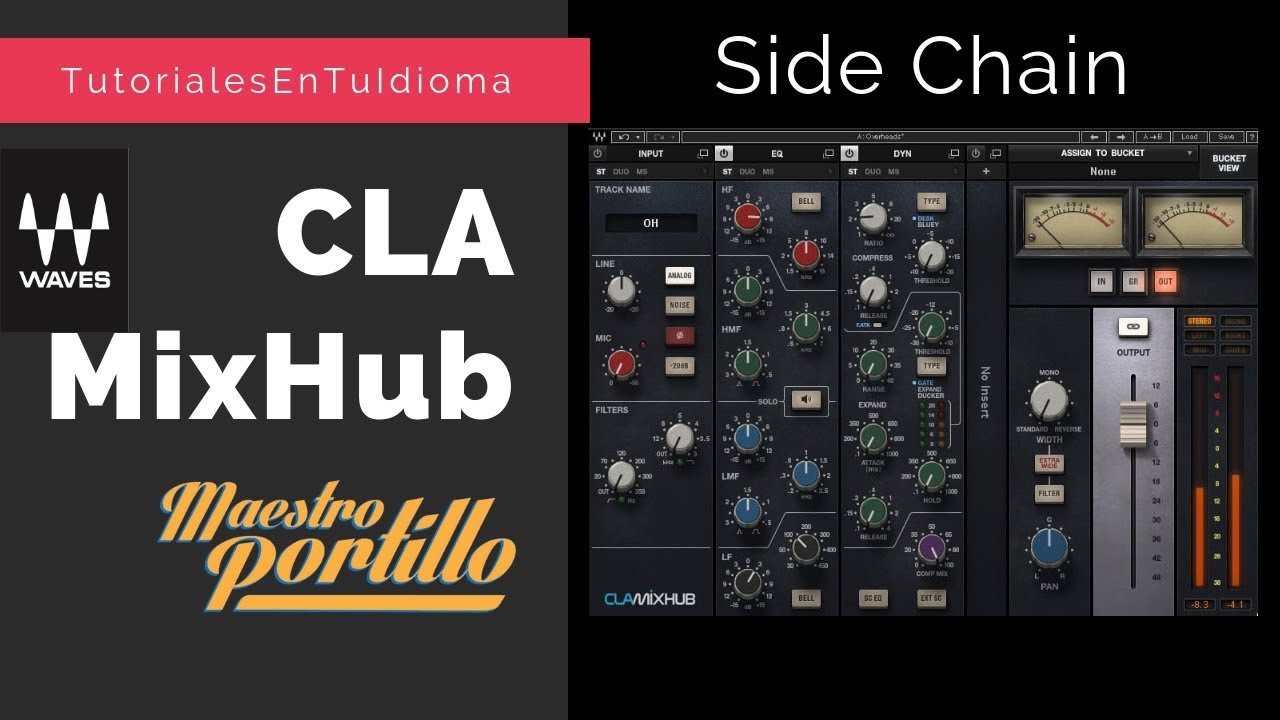 CLA MixHub SideChain Bombo y Bajo Tutorial en Español YouTube