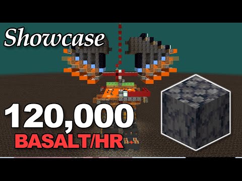 Basalt Factory - 120,000/hr Basalt Generator (Java 1.16+)