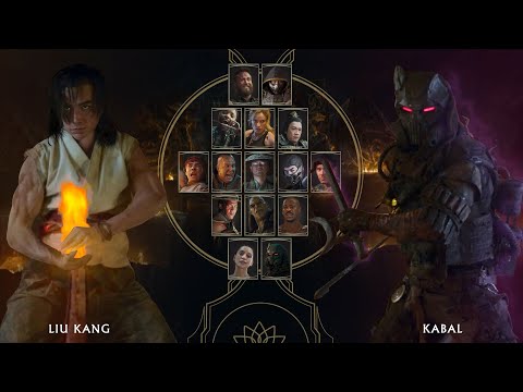 Liu Kang vs Kabal (2021) - MORTAL KOMBAT 11 Gameplay Style