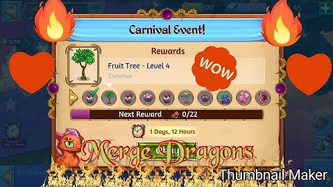Merge Dragons carnival event part 2