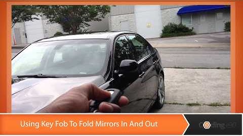How To Activate BMW Fold In Mirrors With Key Fob