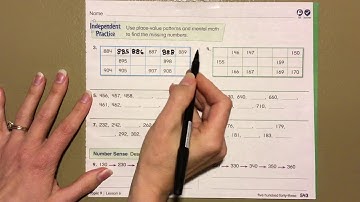 2nd grade math lesson 9-6