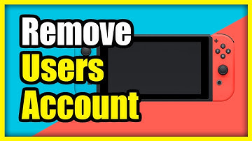 How to Delete or Remover USER account from your Nintendo Switch (Fast Tutorial)