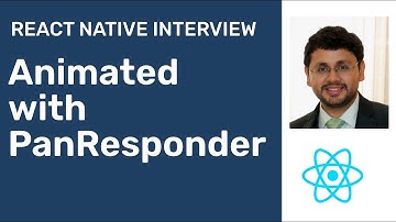 React Native Interview | Animated with PanResponder