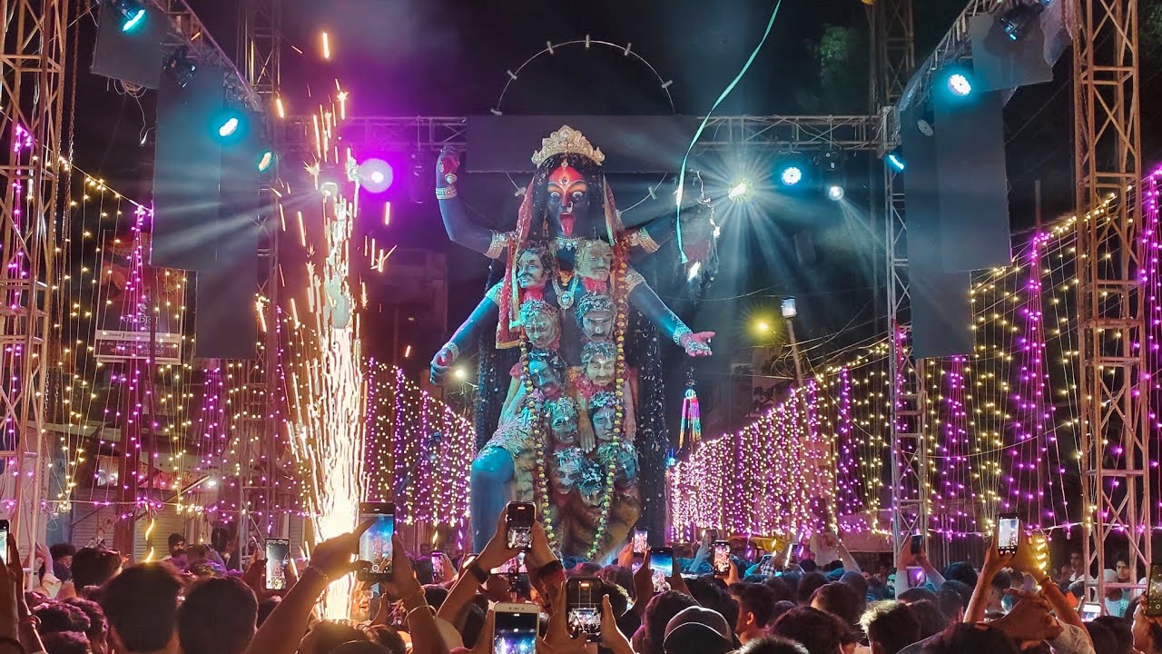 श्रृंगार वाली महाकाली माता जी का आगमन 2025😍|Shringar Wali Mahakali Jabalpur| Jabalpur Navratri 2025