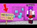 I Was CAUGHT While UNDERCOVER Inside GIRLS ONLY Minecraft Base!