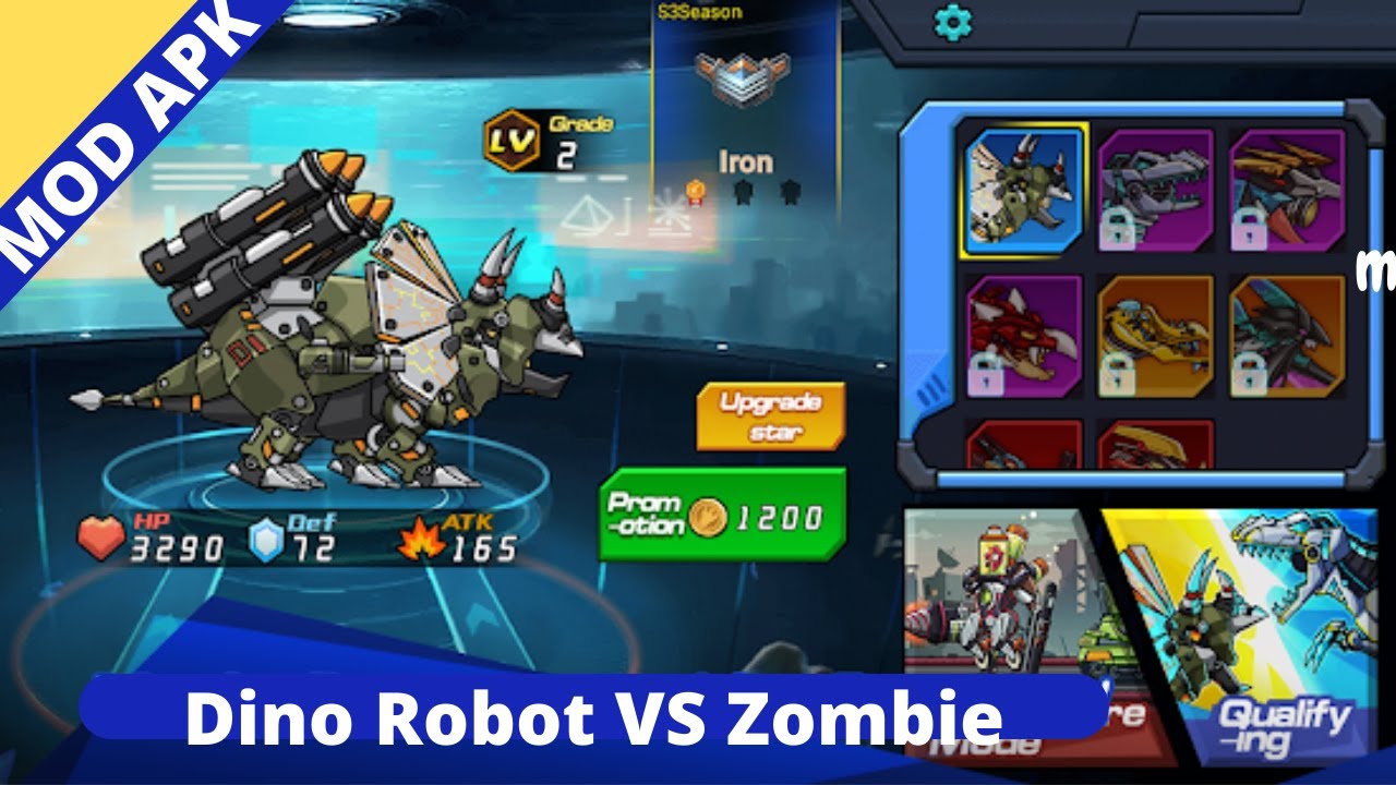 Dino Robot Vs Zombie Mod Apk Download Free For Android
