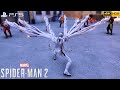 Marvels spider man 2 ps5 max level antivenom suit combat  swinging 4k60fps gameplay