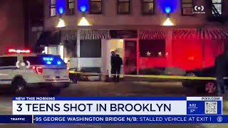 3 teenagers wounded in Brooklyn shooting: NYPD