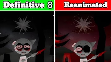 Incredibox sprunki definitive phase 8 VS Reanimated| Can you spot the Differences 