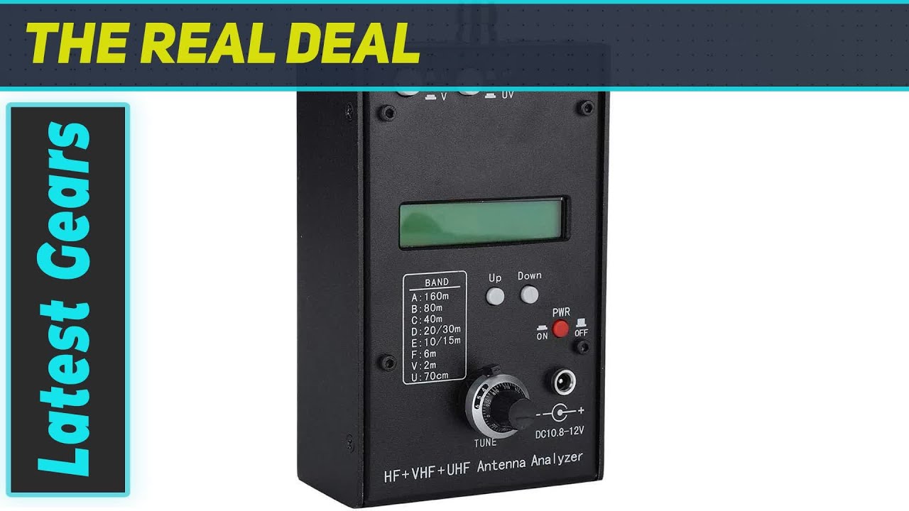 AW07A HF VHF UHF Antenna Analyzer - The Ultimate SWR and Impedance Tool ...