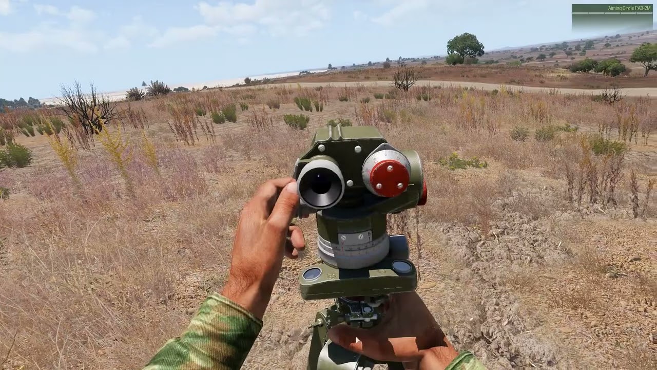 ARMA 3 D30 Howitzer mod the new 3D sight