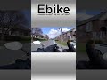 Riding Ebike With No Hands on Cruise Control #shorts