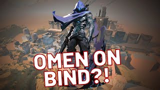 How to Play Omen on Bind! | Rise Poised Valorant Vod Review