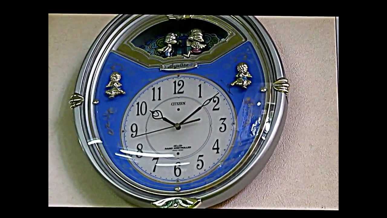 安達太良saからくり時計 エンジェルキス Youtube