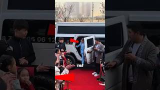 When th8s little celebrity tripped on red carpet #shorts