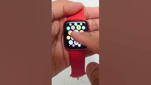 How To Change Your Apple Watch Apps To List Display Instead Of Circles! ⌚️👀