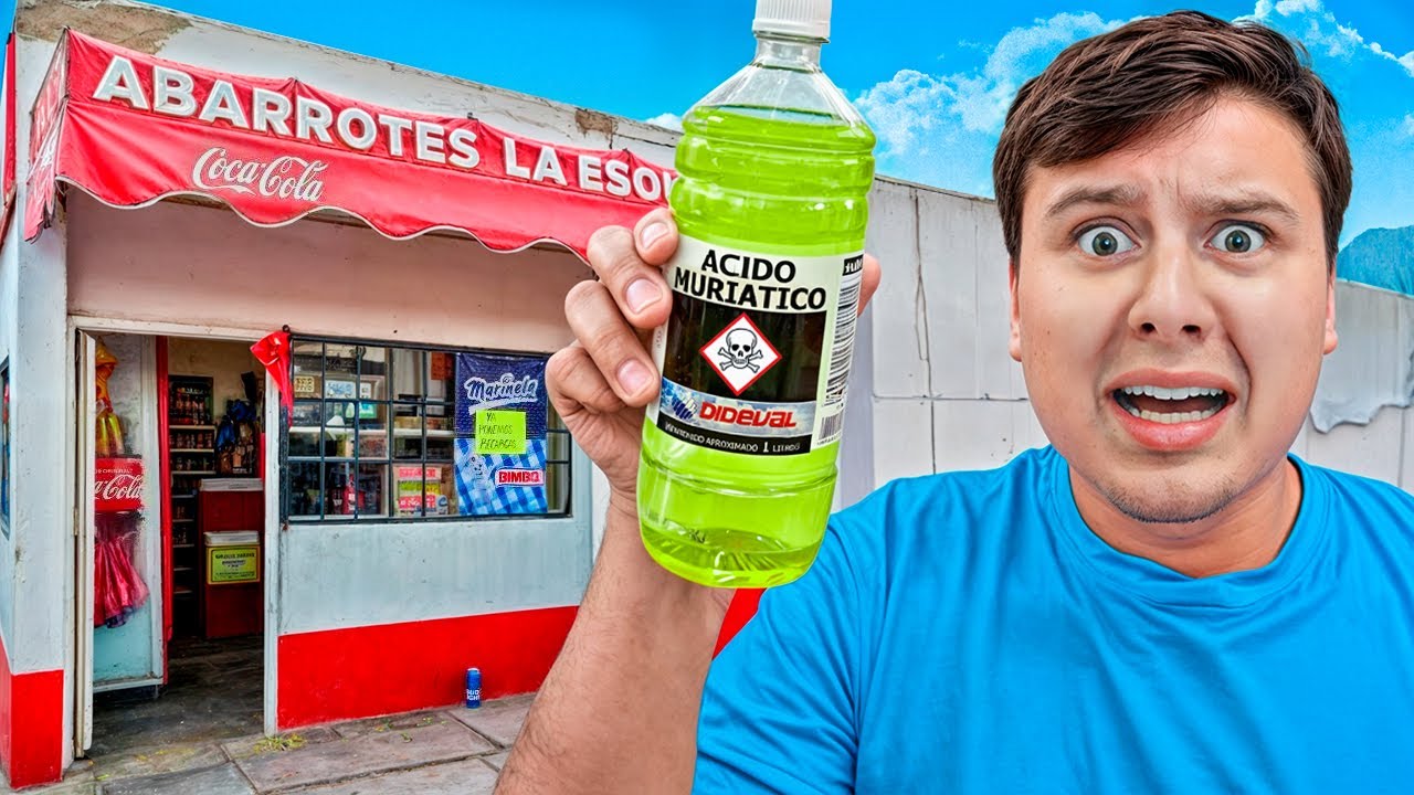 Compré El Producto Más Peligroso de Cada Tiendita de la Esquina