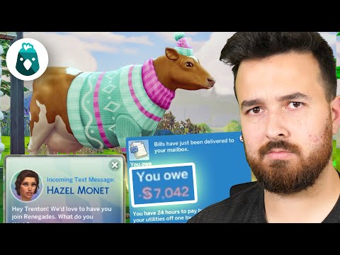 I'm trying to keep our bills down! The Sims 4 Cottage Living (Part 18)