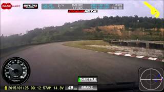 20150125 Driverite Tarmac Rally X Clockwise Practice Run