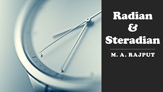 What Is Radian And Steradian?