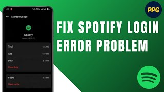 How to fix Spotify login error problem ?