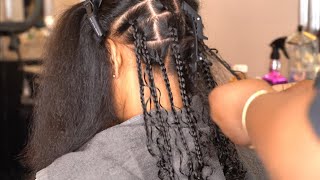 Boho Braids with REAL HAIR?!