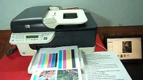 Como escanear um documento na impressora HP J4660?