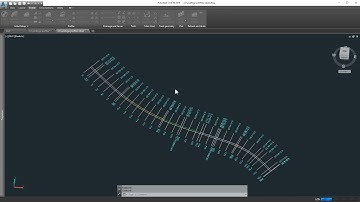 2.0 Ferrovia Railway design - Draw profile view