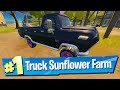 Deliver a truck to Sunflower's Farm Location - Fortnite