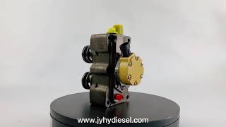 320D pump head with solenoid