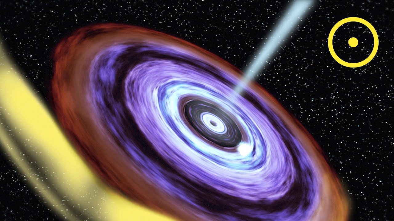 Black Hole Bends Light Back On Itself YouTube