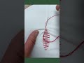 Neat sewing technique repairing torn pants using invisible stitches #sewingskills #needlework #DIY