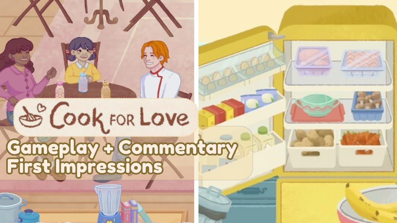 Let's Play Cook For Love | Starting A Cozy & Cute Restaurant Sim! Now on Steam & Nintendo Switch.
