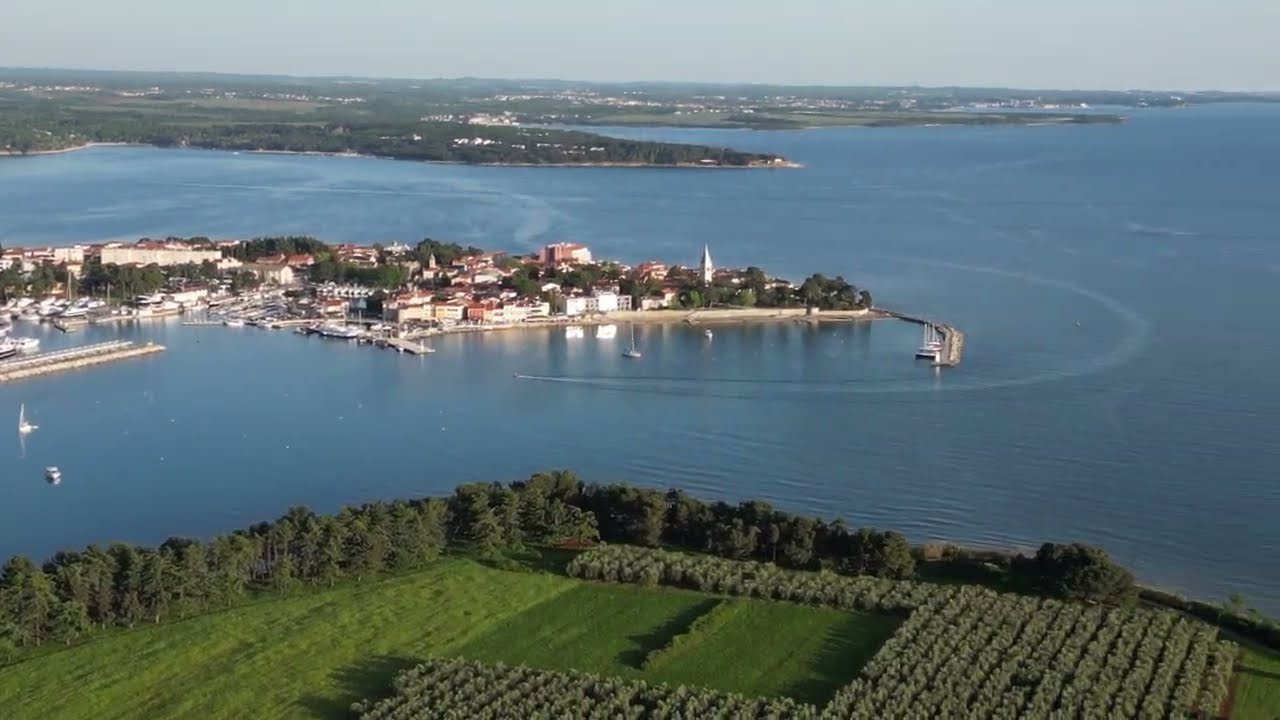Novigrad (southern Istria-Croatia) as seen from above