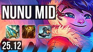 NUNU &amp; WILLUMP vs AZIR (MID) | Legendary | EUW Diamond | 25.12