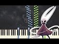 Hornet - Hollow Knight [Piano Tutorial] (Synthesia)