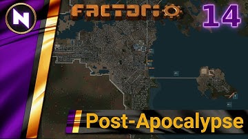 Factorio Post Apocalypse #14 BLUE SCIENCE UNLOCKED