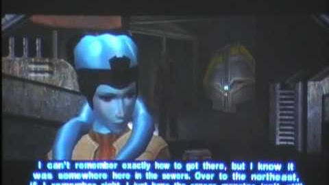 KOTOR Walkthrough - 7 - The Tarisian Sewers