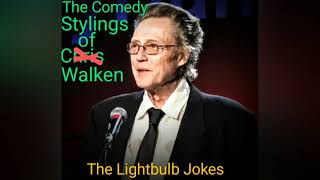 Christofaux Walken Stand-up -- The Lightbulb Jokes