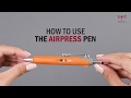 How to use the airpress pen