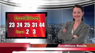Euromillions Results for 30 Oct 2012 Tuesday