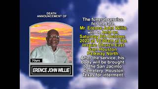 Erence John Willie short