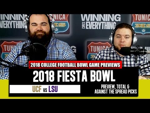 WCE: 2018 Fiesta Bowl (LSU vs UCF) Preview & Against the Spread Picks