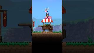 Quick Medieval Merchant Cart Building Tips in Terraria 🛞#terraria
