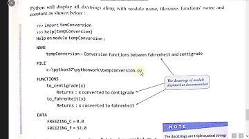 COMPUTER SCIENCE WITH PYTHON CLASS XII "Python Module Structure"