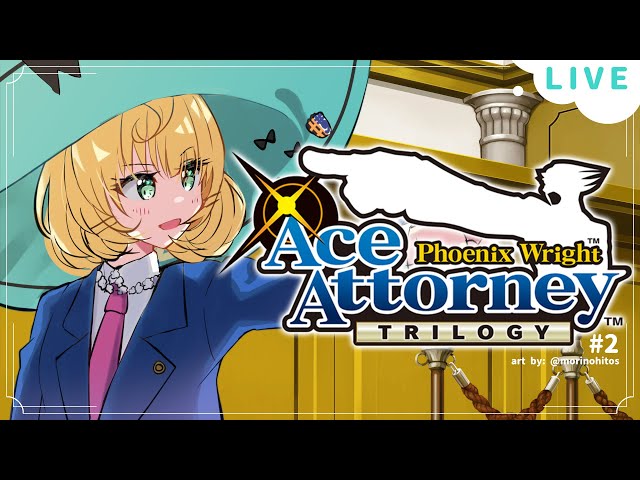 【Ace Attorney #2】Second case! ✨  ☆⭒NIJISANJI EN ✧ Millie Parfait ☆⭒ #SPOILERSのサムネイル