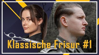 ① Slick Back  ✂ | Authentische Frisur der Wehrmacht  für Film & Reenactment [Tutorial]