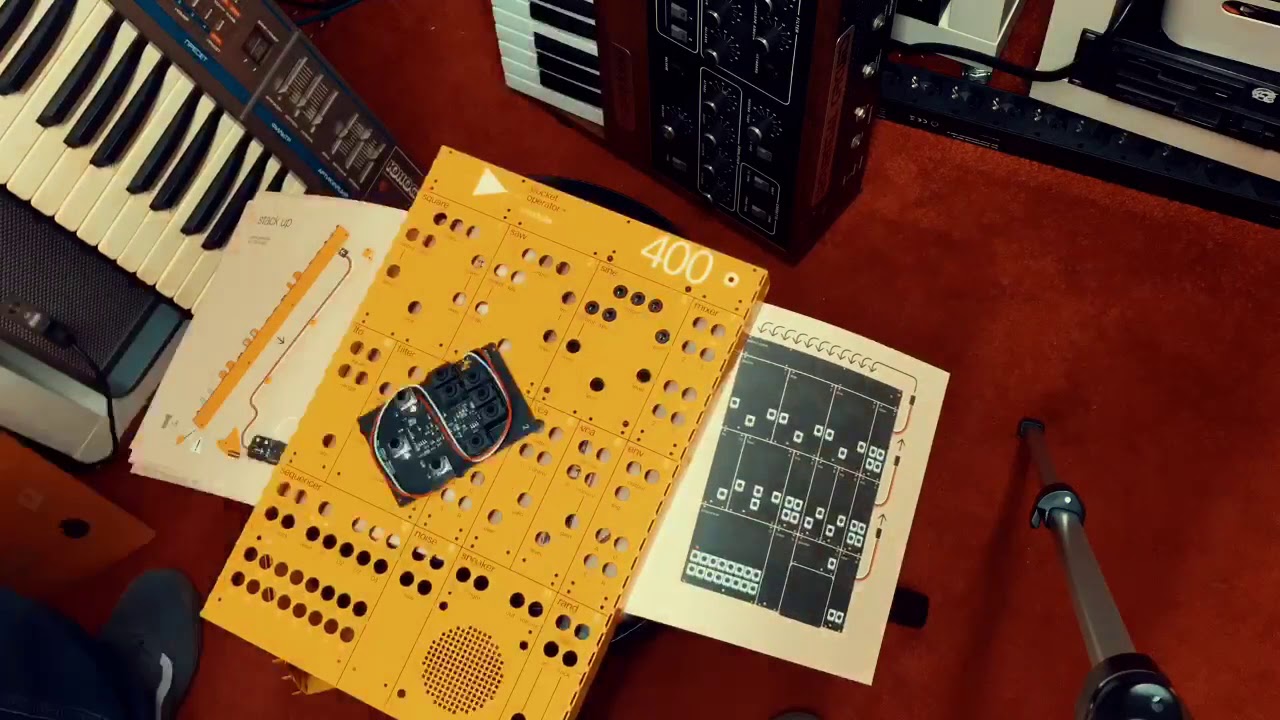 teenage engineering pocket modular 400 - full time lapse built